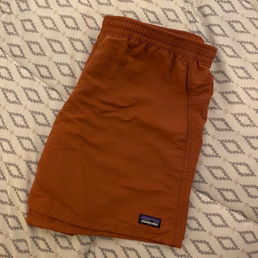Patagonia Baggies 5” Inseam - Spanish Red